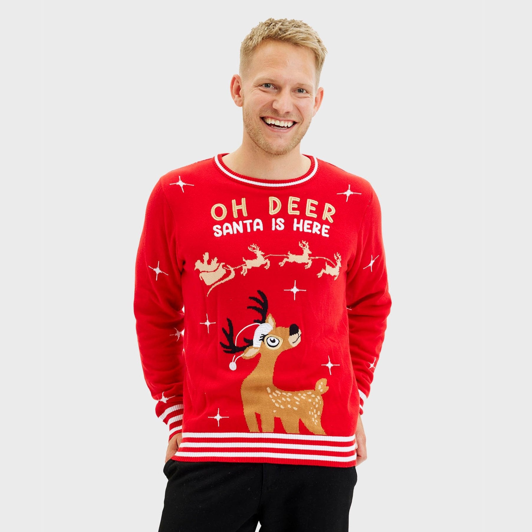 Oh Deer Sweater - Herren.